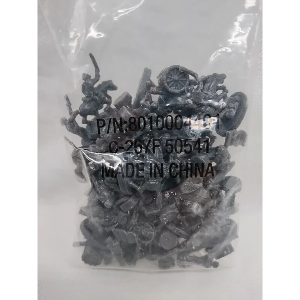 Sealed Set Of (60) 2003 Risk Gray Board Game Player Pieces